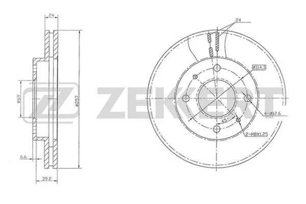 Brake Disc (BS-5757)
