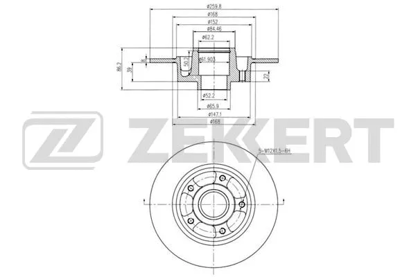 Brake Disc (BS-5878BZ)