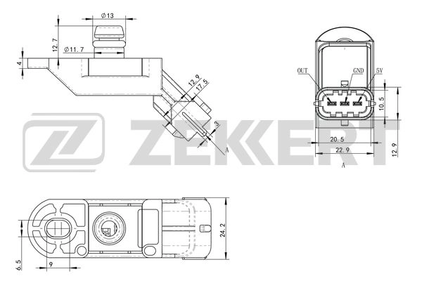 Mass Air Flow Sensor (SE-2012)