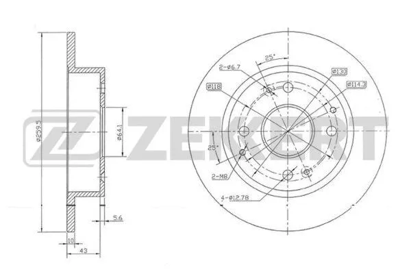 Brake Disc (BS-5682)