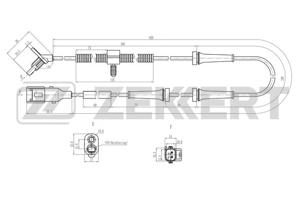 Sensor, wheel speed (SE-6235)