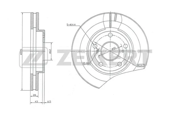 Brake Disc (BS-5142)