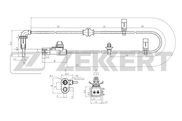 Sensor, wheel speed (SE-6214)