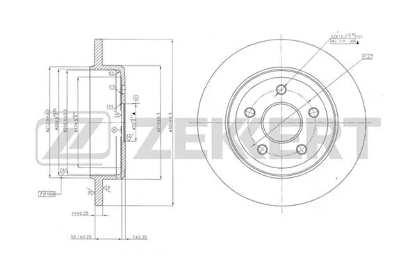 Brake Disc (BS-5624)