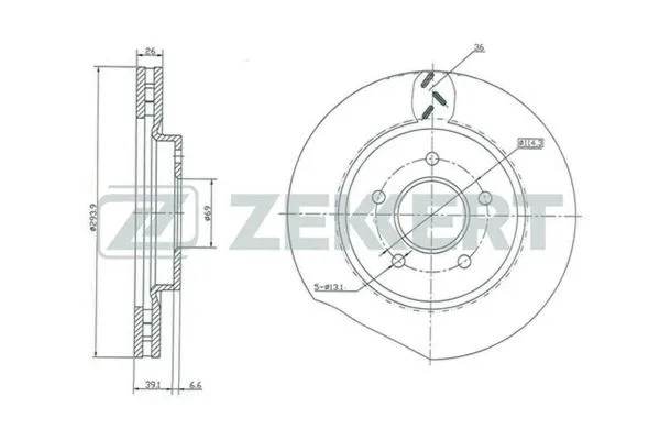 Brake Disc (BS-5023)