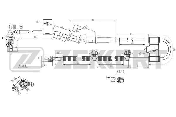 Sensor, wheel speed (SE-6101)