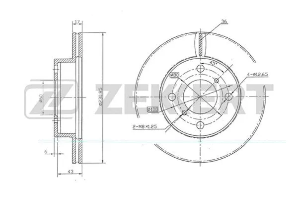 Brake Disc (BS-5660)