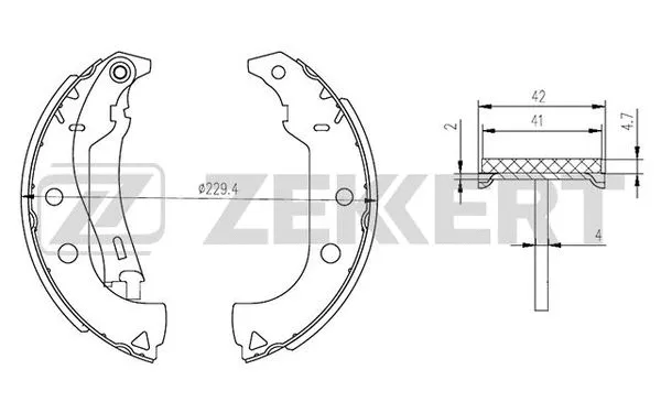 Brake Shoe Set