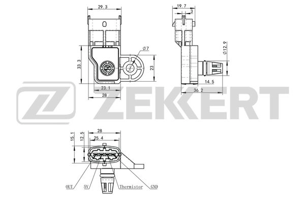 Mass Air Flow Sensor (SE-2016)