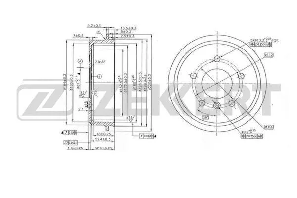 Brake Drum (BS-6114)