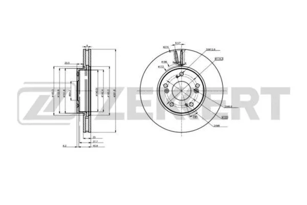 Brake Disc (BS-6197)
