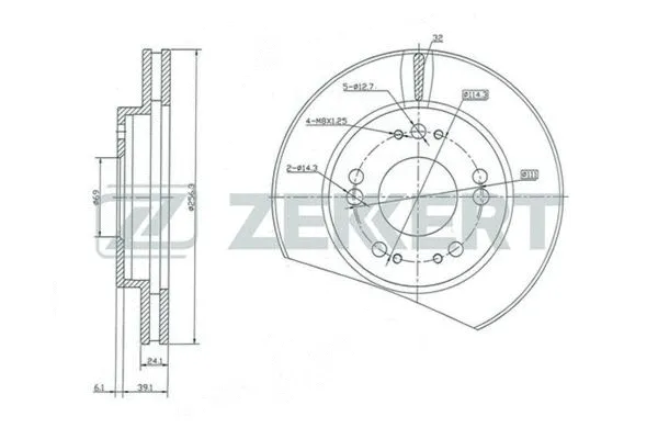 Brake Disc (BS-5202)