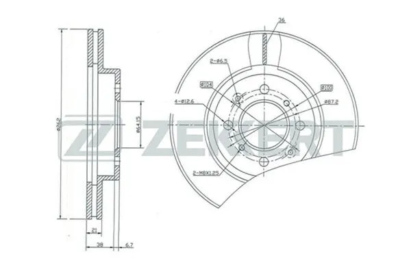 Brake Disc (BS-5168)