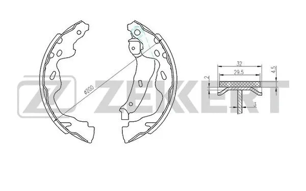 Brake Shoe Set
