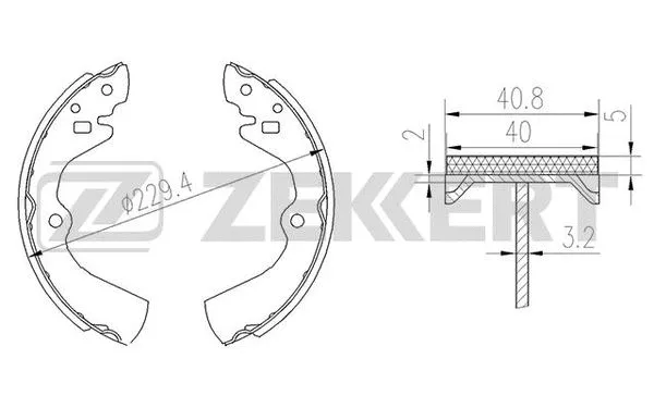 Brake Shoe Set