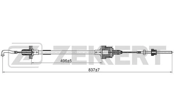 Cable Pull, clutch control (BZ-1169)