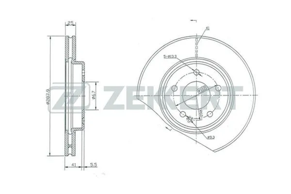 Brake Disc (BS-5061)