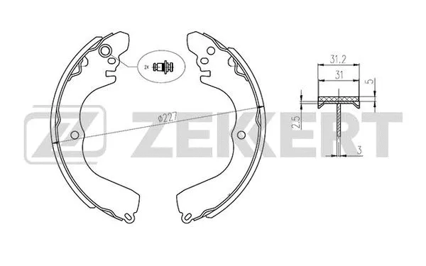 Brake Shoe Set
