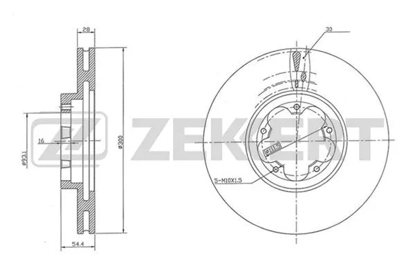 Brake Disc (BS-5424)