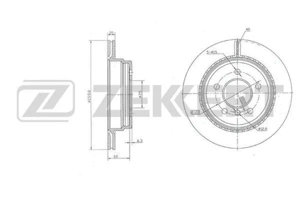 Brake Disc (BS-6007)