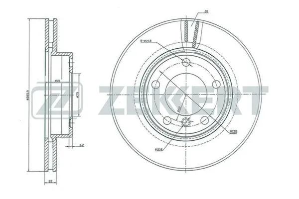 Brake Disc (BS-5004)