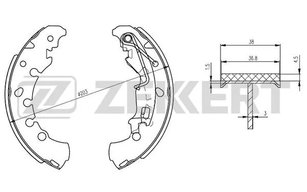 Brake Shoe Set