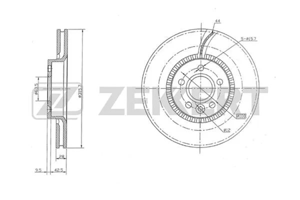 Brake Disc (BS-5263)