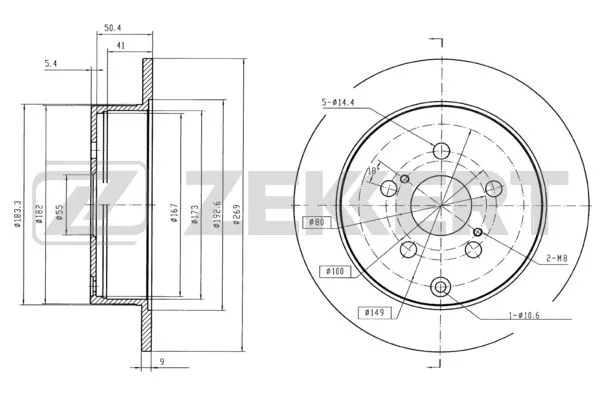 Brake Disc (BS-5702B)