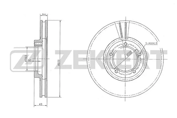 Brake Disc (BS-5075)