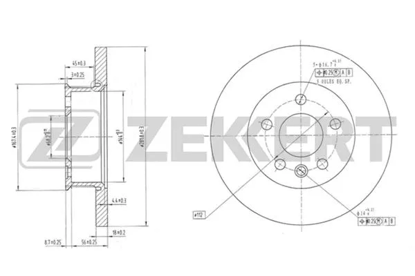 Brake Disc (BS-5095)