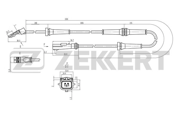 Sensor, wheel speed (SE-6242)