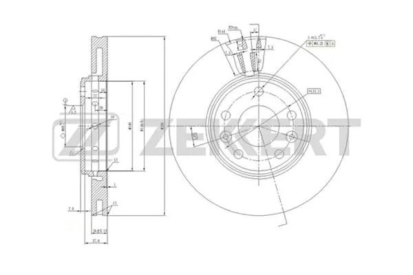 Brake Disc (BS-5590)
