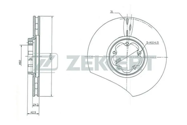 Brake Disc (BS-5347)