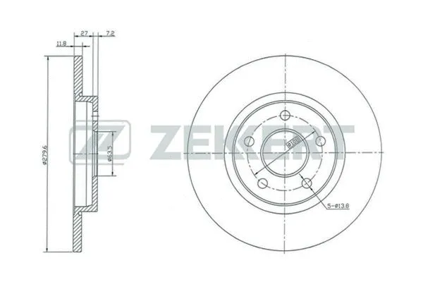 Brake Disc (BS-5362)