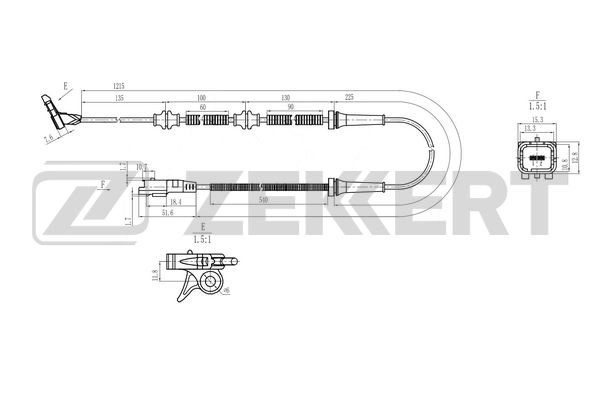 Sensor, wheel speed (SE-6241)