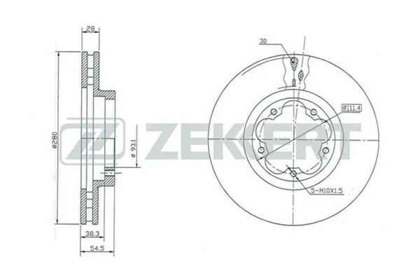 Brake Disc (BS-5328)