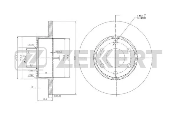 Brake Disc (BS-5619)