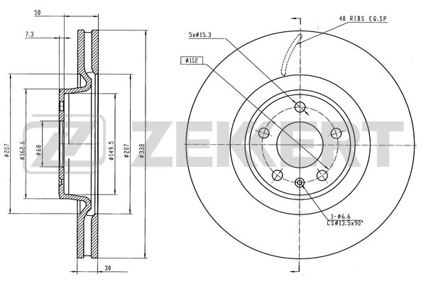 Brake Disc (BS-6571)