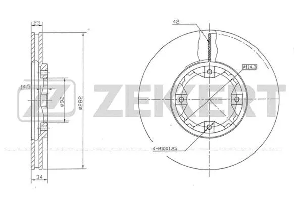 Brake Disc (BS-5739)