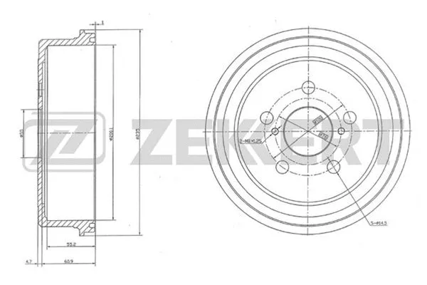 Brake Drum (BS-5122)