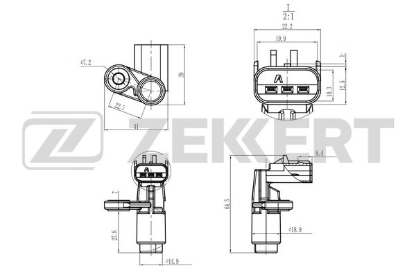 Sensor, crankshaft pulse (SE-4070)