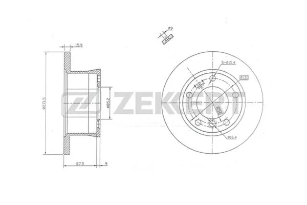 Brake Disc (BS-5054)
