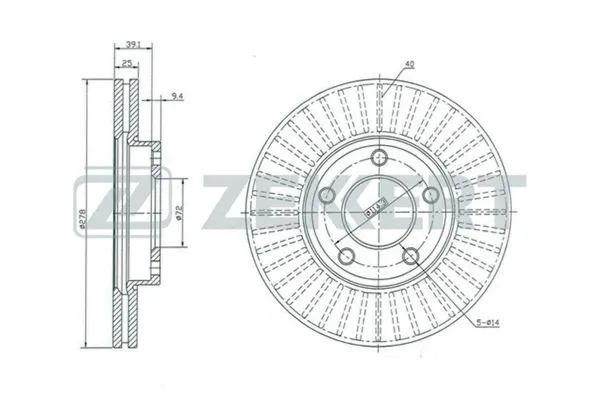 Brake Disc (BS-5252)