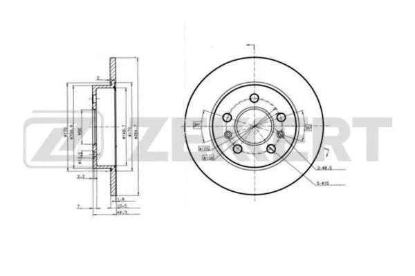 Brake Disc (BS-6232)