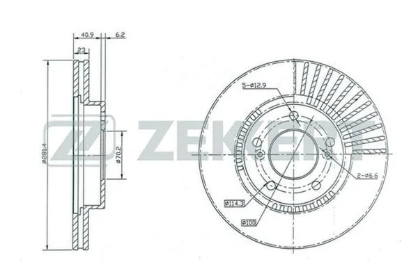 Brake Disc (BS-5172)