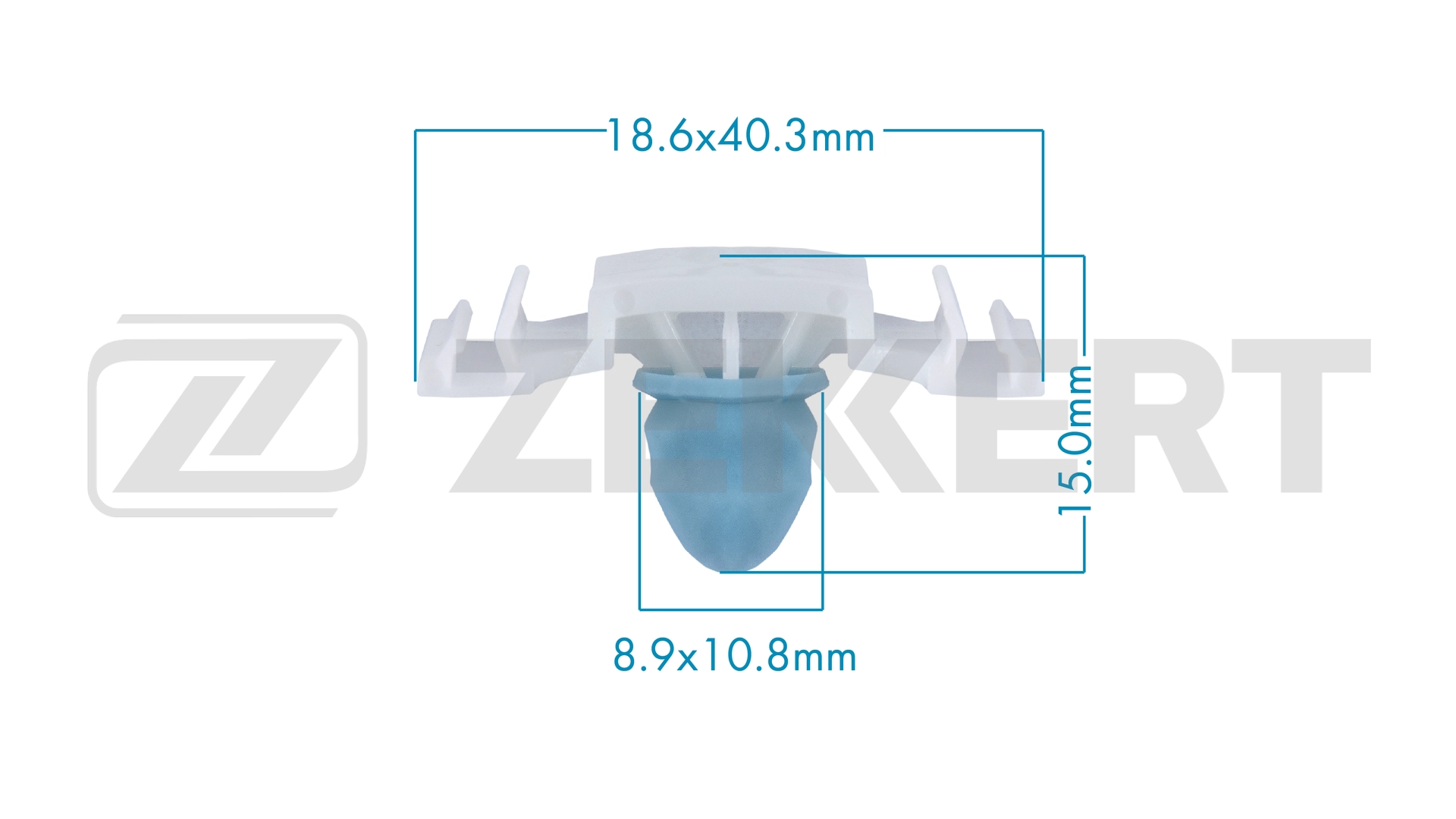 Clip, trim/protection strip (BE-3830)