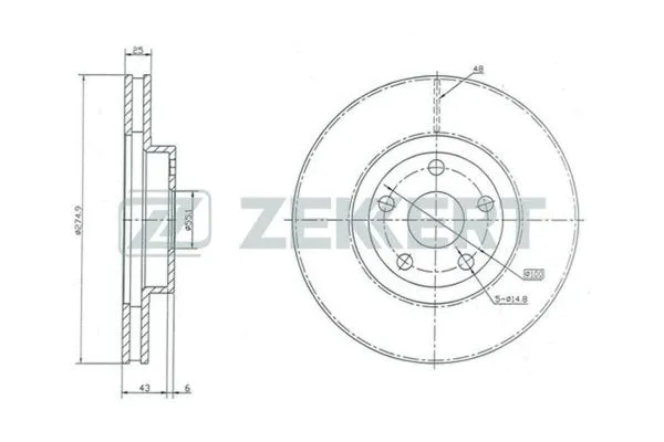 Brake Disc (BS-5341)