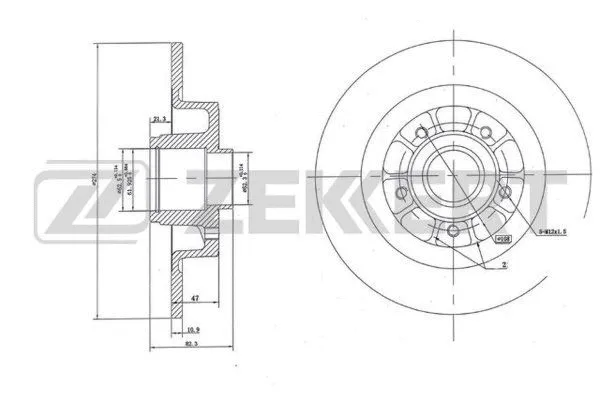 Brake Disc (BS-5862)