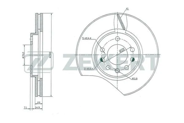 Brake Disc (BS-5099)