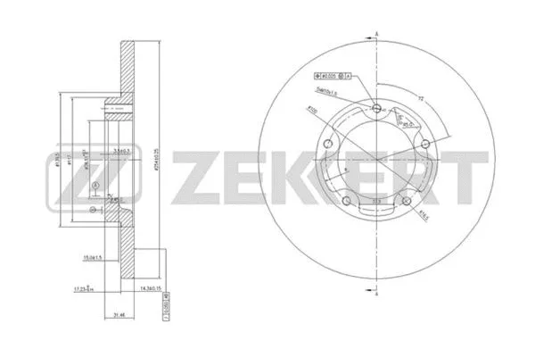 Brake Disc (BS-5764)